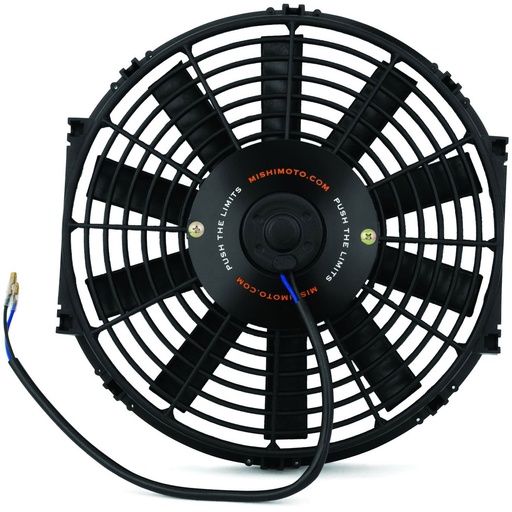 [MIO-MMFAN-12] Mishimoto MMFAN-12: 12" Low-Profile Universal Electric Fan 12V