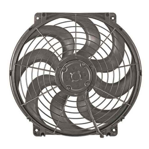 [FLX-104359] Flex-A-Lite 104359: 12" Diameter S-Blade Trimline Electric Fan Max. RPM: 2245