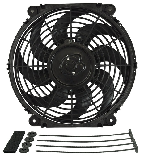 [DER-16622] Derale 16622: 12" Tornado Electric Fan - Standard Hardware Kit 880 CFM