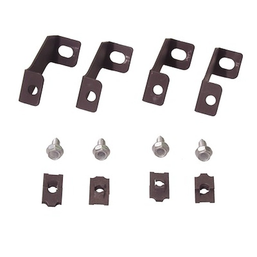 [SDK-C3DZ-8149-3] Scott Drake C3DZ-8149-3: Fan Shroud Brackets 1965-1966 Ford Mustang