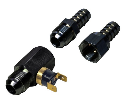 [DER-15721] Derale 15721: In-Line Fan Control Thermostat -8AN / 1/2? Hose