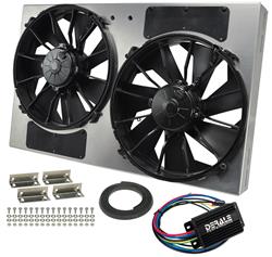 [DER-66836] Derale 66836: High-Output Dual Fan Assembly With PWM Controller