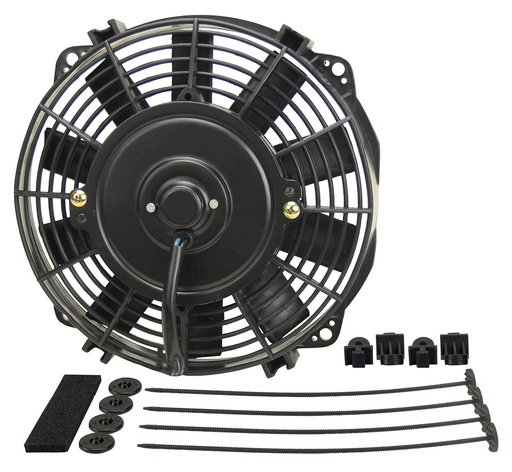 [DER-16908] Derale 16908: Straight Blade Electric Fan 8" Diameter