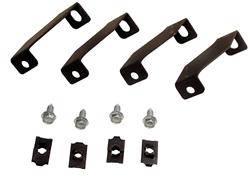 [SDK-C3DZ-8149-4] Scott Drake C3DZ-8149-4: Fan Shroud Brackets 1965-1966 Ford Mustang