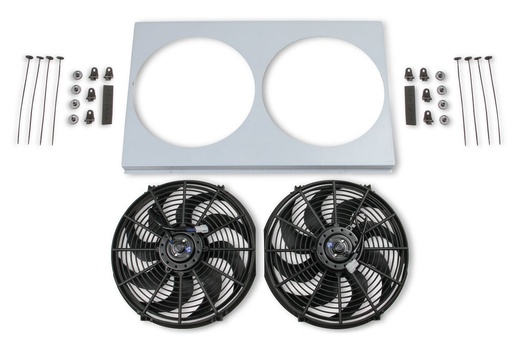 [FBR-FB501E] Frostbite Performance Cooling FB501E: Economy Series Aluminum Fan and Shroud Package