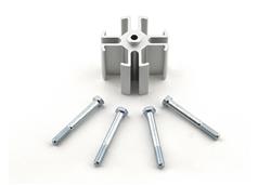 [MRG-2393] Mr Gasket 2393: Aluminum Fan Spacer Kit GM, Ford & AMC