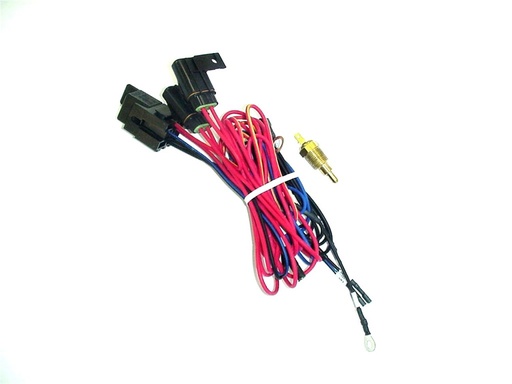 [MAR-MFA103] Maradyne Fans MFA103: Electric Cooling Fan Relay Harness with 195-Degree Temperature Switch