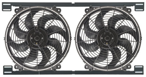 [DER-16834] Derale 16834: 14" Dual Tornado Electric Fans 2700 CFM