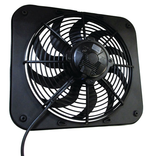 [MAR-MSS12K] Maradyne Fans MSS12K: MSS12K 12 in. Jetstreme I Smart Start Electric Fan, 1700 cfm