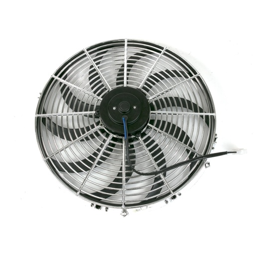 [TSN-HC6105C] Top Street Performance HC6105C: HC6105C Universal Radiator Fan, S-Blade, 16" Chrome