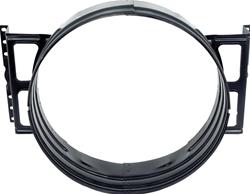 [OER-3862123] OER 3862123: 3862123 Steel Fan Shroud 1964 Impala, Bel Air, Biscayne; Small Block; Black