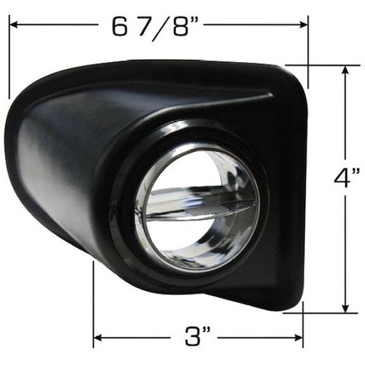 [VTA-490500] Vintage Air 490500: Kick Panel Louver Pod