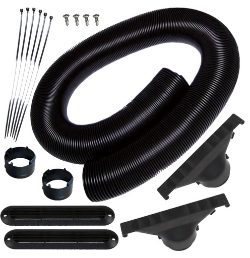 [MAR-MFA126] Maradyne Fans MFA126: HVAC Defrost Kit, 2 in. Flex Duct