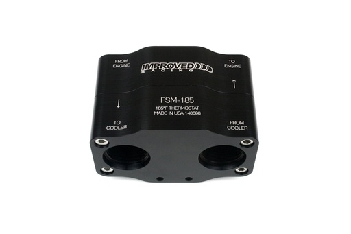 [IRP-FSM-185] Improved Racing FSM-185: FSM-185 High-Flow Engine Oil Cooler Thermostat, 185-degrees F