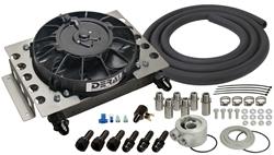 [DER-15450] Derale 15450: Atomic-Cool Engine Oil Cooler Kit Cooler Inlet Size: -8AN