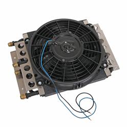 [DER-15200] Derale 15200: Dual Circuit Cooler With Fan Kit 8 Pass & 8 Pass Configuration
