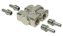 [DER-13011] Derale 13011: Fluid Control Thermostat With Brass Fittings 3/8" NPT x 3/8" Hose Barb