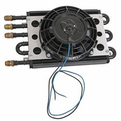 [DER-15230] Derale 15230: Dual Circuit Cooler With Fan Kit 4 Pass & 2 Pass Configuration