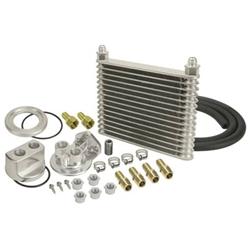 [DER-15451] Derale 15451: Engine Oil Cooler Kit HD Plate and Fin w/Spin-On Adapter