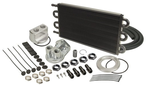 [DER-15551] Derale 15551: Engine Oil Cooler Kit Tube and Fin w/Spin-On Adapter