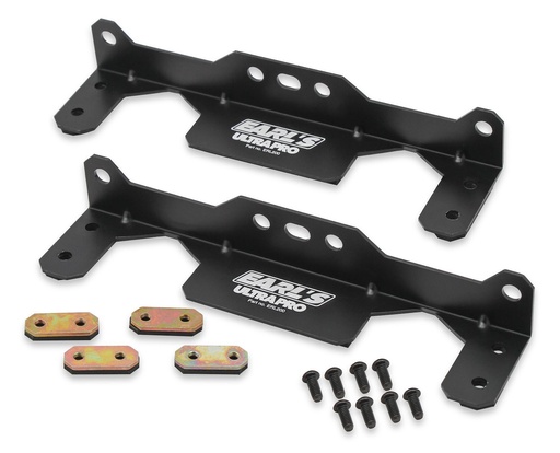 [EAR-200ERL] Earl's 200ERL: UltraPRO Oil Cooler Mounting Brackets for Narrow Coolers