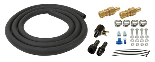 [DER-13023] Derale 13023: Transmission Cooler Plumbing Kit with Thermostat 180°F In-Line Thermostat