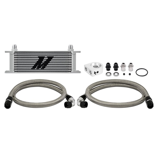[MIO-MMOC-U13SL] Mishimoto MMOC-U13SL: Oil Cooler Kit 13-Row Slv