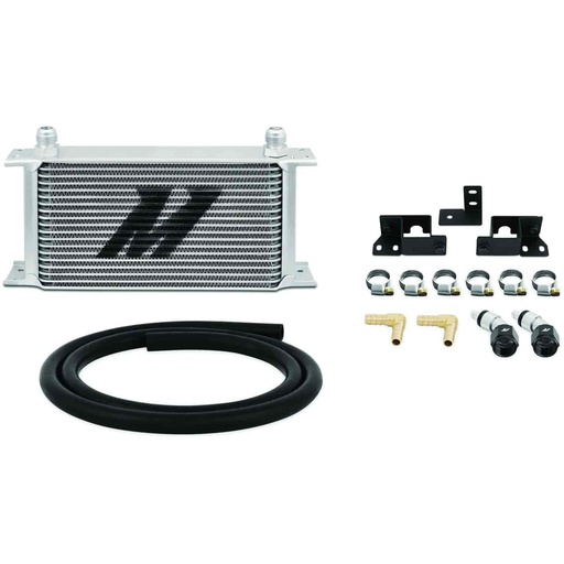 [MIO-MMTC-WRA-07] Mishimoto MMTC-WRA-07: MMTC-WRA-07 Transmission Fluid Cooler Kit fits 2007-2011 Jeep Wrangler JK [Silver]