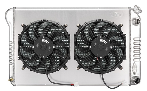 [RAD-GMG544-5K] Cold Case Radiators GMG544-5K: GMG544-5K Aluminum Performance Radiator with Dual 12 in. Fans for 1978-1988 GM G-Body LS Swap