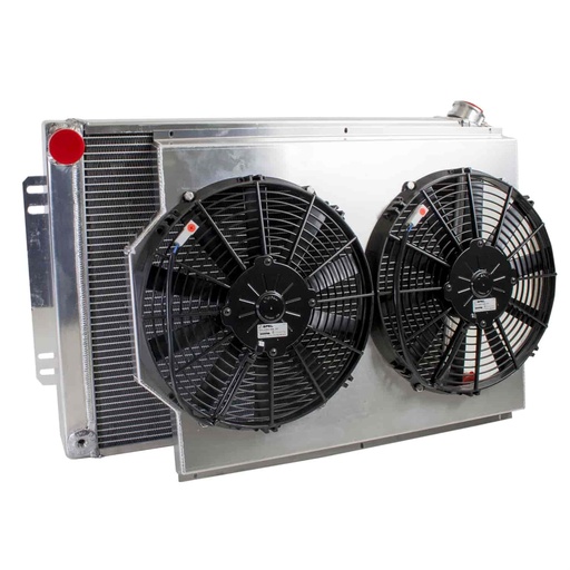 [GRI-CU-70009] Griffin Radiators CU-70009: PerformanceFit Radiator ComboUnit for GM 1964-1967 A Body & 1967-1969 F Body with Transmission Cooler