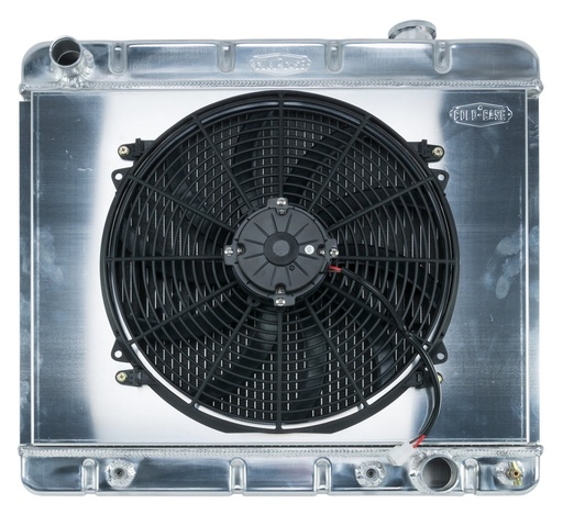 [RAD-GMT555AK] Cold Case Radiators GMT555AK: Aluminum Performance Radiator with Fan 1963-1966 GM C/K Pickup