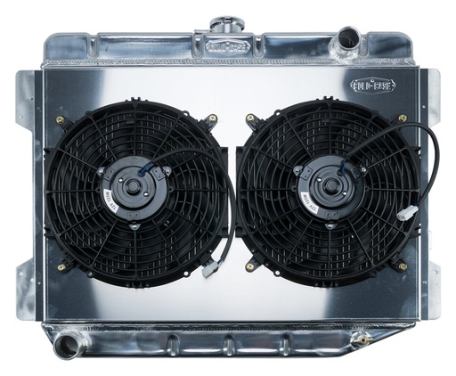 [RAD-MOP754K] Cold Case Radiators MOP754K: Aluminum Performance Radiator with Fan 1970-1974 Dodge Challenger
