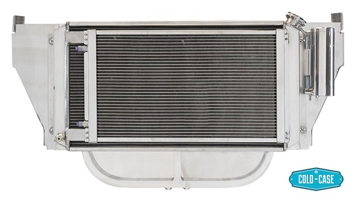 [RAD-CHT56355LSK] Cold Case Radiators CHT56355LSK: CHT56355LSK Radiator Support Module Kit w/AC Condenser for 1955 Chevy 210, Bel Air, Nomad GM Gen III/IV LS Engine Swap