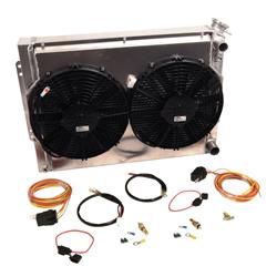 [SUM-381442-KIT1] Summit Racing™ Pro LS Swap Aluminum Radiator and Fan Combo Kits