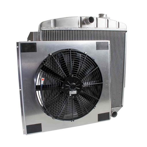 [GRI-CU-70075] Griffin Radiators CU-70075: ExactFit Radiator ComboUnit for 1955-1959 Chevy/GMC Pickup Truck