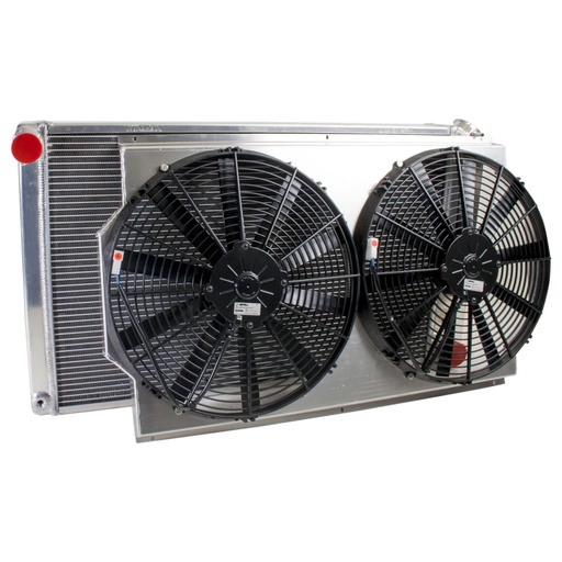 [GRI-CU-00008] Griffin Radiators CU-00008: PerformanceFit Radiator ComboUnit for GM 1968-1977 A Body, 1978-1988 G Body, 1970-1981 F Body