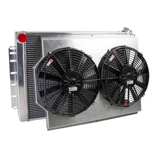 [GRI-CU-70016] Griffin Radiators CU-70016: PerformanceFit Radiator ComboUnit for GM 1959-1970 B Body with Transmission Cooler