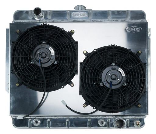 [RAD-CHI566AK] Cold Case Radiators CHI566AK: Aluminum Performance Radiator with Fan 1966-1968 Chevy Impala