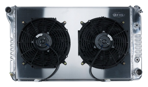 [RAD-GPF18AK] Cold Case Radiators GPF18AK: Aluminum Performance Radiator with Fan 1970-1981 Pontiac Firebird