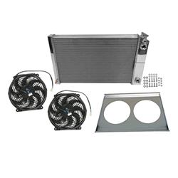[SUM-384064-KIT1] Summit Racing™ Pro LS Conversion Radiator and Fan Combos