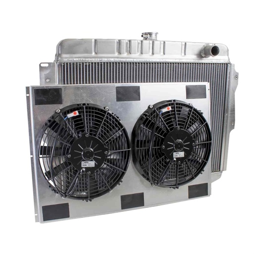 [GRI-CU-00004] Griffin Radiators CU-00004: ExactFit Radiator ComboUnit for 1966-1969 Chrysler B Body Belvedere/Satellite/Coronet/Charger with Big Block