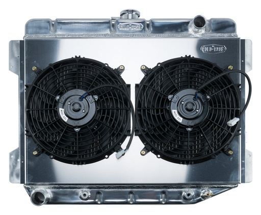 [RAD-MOP754AK] Cold Case Radiators MOP754AK: Aluminum Performance Radiator with Fan 1970-1974 Dodge Challenger