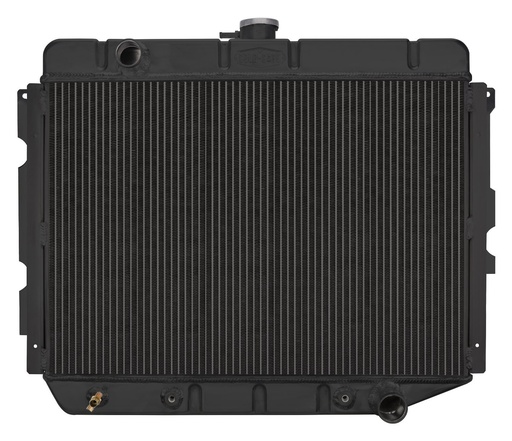 [RAD-MOP750AB] Cold Case Radiators MOP750AB: MOP750AB Black Night Rider Series Aluminum Performance Radiator for 1966-1974 Mopar A/B/C/E-Body w/ A/C, Auto Trans