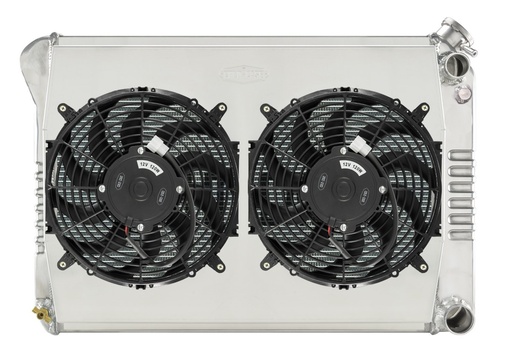 [RAD-CHN549SK] Cold Case Radiators CHN549SK: 68-79 NOVA LS SWAP 12"FAN