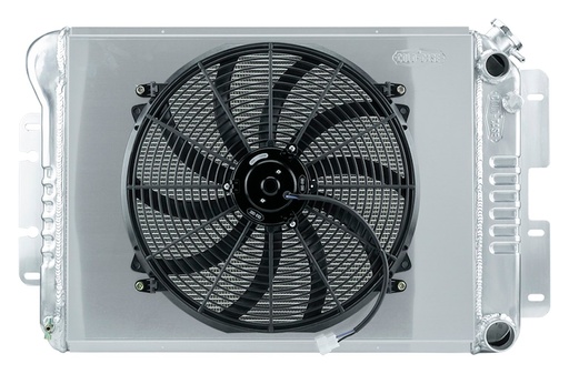 [RAD-CHC547AK] Cold Case Radiators CHC547AK: Aluminum Performance Radiator with Fan 1967-1969 Chevy Camaro & Pontiac Firebird