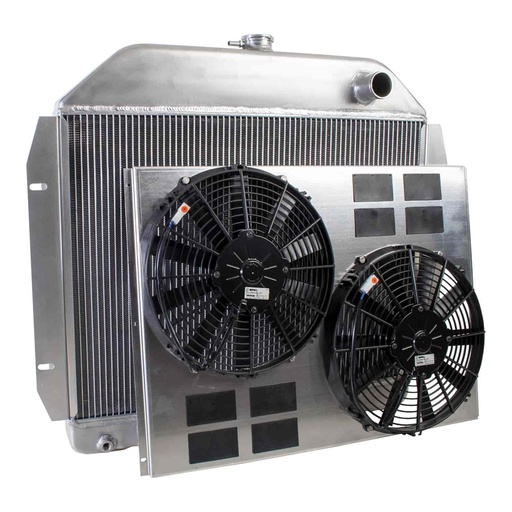 [GRI-CU-00053] Griffin Radiators CU-00053: ExactFit Radiator ComboUnit for 1966-1977 Ford Truck F-100, F-150, F-250, & F-350