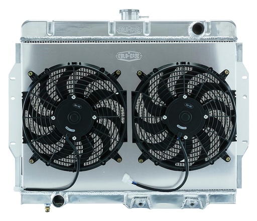 [RAD-AMC100AK] Cold Case Radiators AMC100AK: Aluminum Performance Radiator 1968-1970 AMC Javelin AT/MT (May fit some 1971-1974 models)