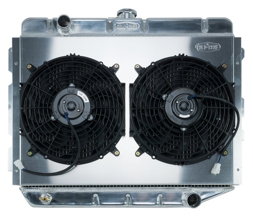 [RAD-MOP750K] Cold Case Radiators MOP750K: Aluminum Performance Radiator with Fan 1968-1974 Mopar A, B, C & E-Body