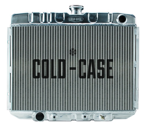 [RAD-FOM588A] Cold Case Radiators FOM588A: Aluminum Performance Radiator 1967-1970 Ford Mustang
