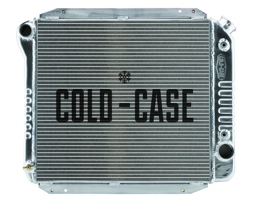 [RAD-FOT574A] Cold Case Radiators FOT574A: Aluminum Performance Radiator 1966-1977 Ford Bronco
